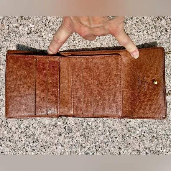 Louis Vuitton Mini Brown Monogram Wallet Crossbody - Picture 4 of 7